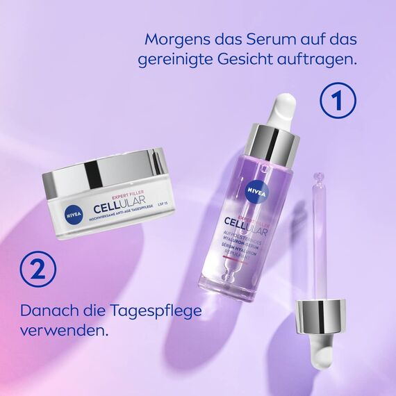 NIVEA Cellular Expert Filler Hochwirksame Anti-Age Tagespflege LSF15