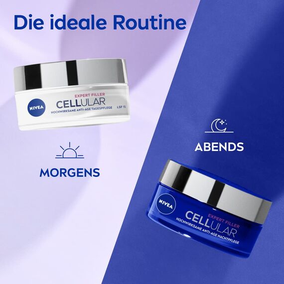 NIVEA Cellular Expert Filler Hochwirksame Anti-Age Tagespflege LSF15