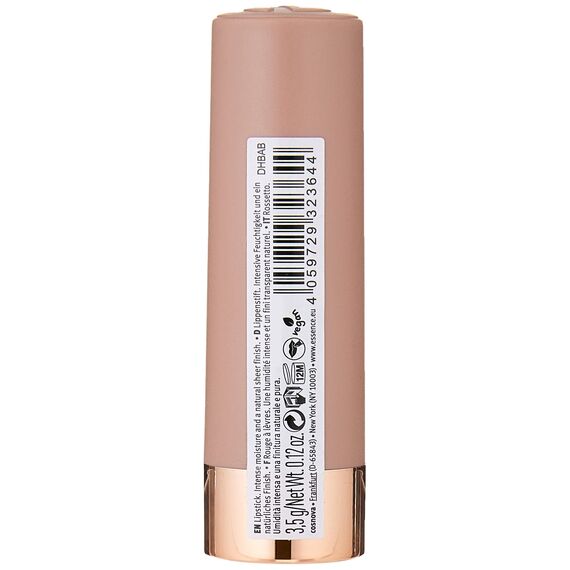 essence cosmetics hydrating nude lipstick 301 ROMANTIC (Packung mit 2)