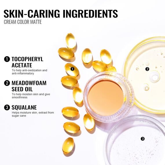 Oulac Matte Lidschatten Braun Wasserfest | Eyeliner und Lidschatten Primer Feine Textur Hält 16 Stunden + | Schnell Trocknend Wischfeste Matte Oberfläche | Vegan | 06g (CM06) FOX