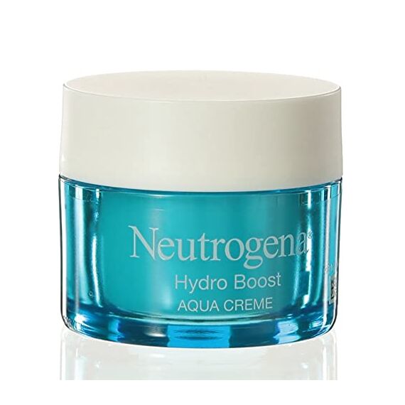 Neutrogena Hydro Boost Gesichtscreme Aqua mit Hyaluron ölfrei und parfümfrei für trockene Haut, 50 ml (Packung mit 2)