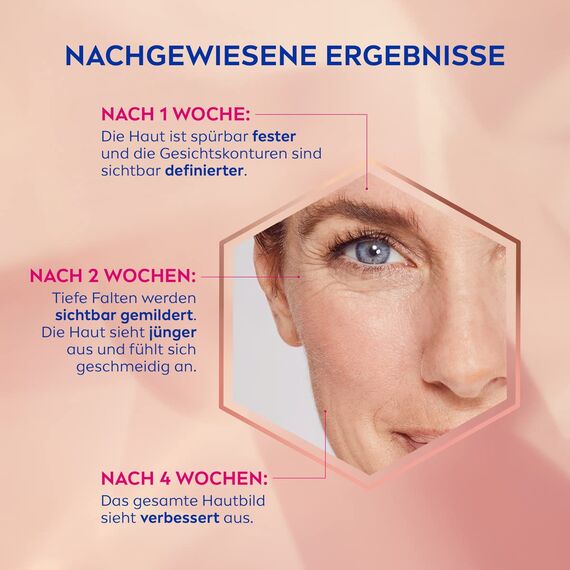 NIVEA Cellular Expert Lift Multi-Effekt Anti-Age Nachtpflege, feuchtigkeitsspendende Nachtcreme für eine jünger aussehende Haut, Anti-Age Gesichtscreme mit Hyaluronsäure (50 ml) (Packung mit 2)