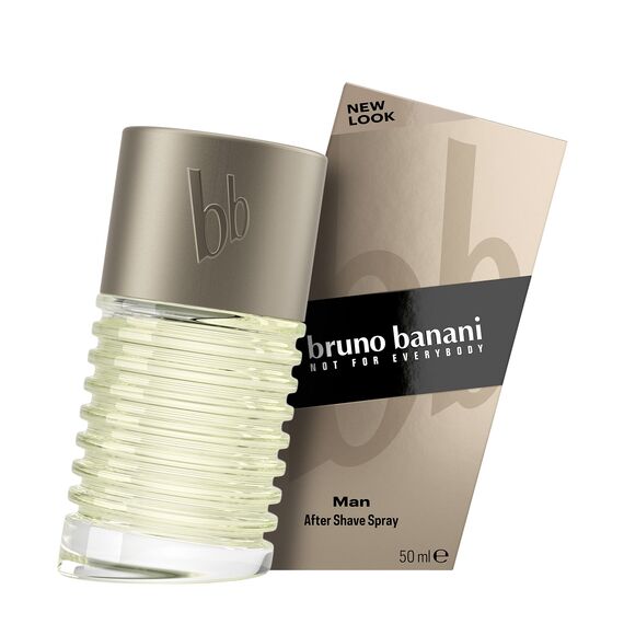 bruno banani Man After Shave Spray, Herb-aromatisches Herren After Shave, 50 ml (Packung mit 2)