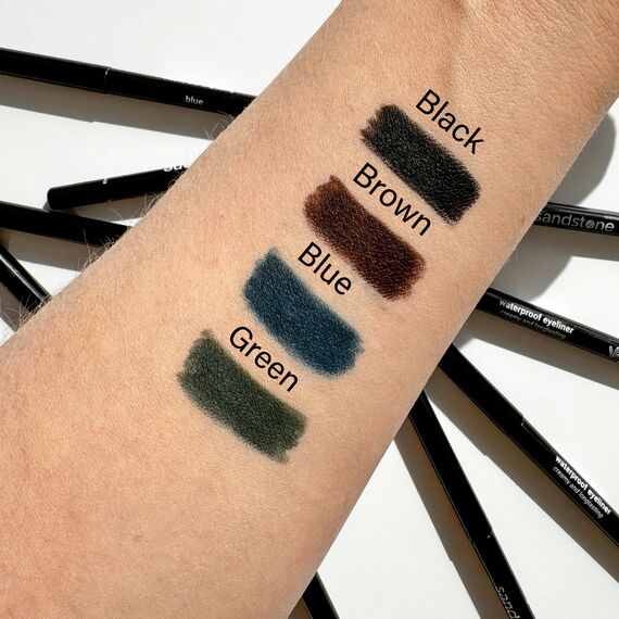 Sandstone Scandinavia Hypoallergener Augenstift (Braun) | Wasserfest, Vegan und Tierversuchsfrei | Eyeliner für empfindliche Augen