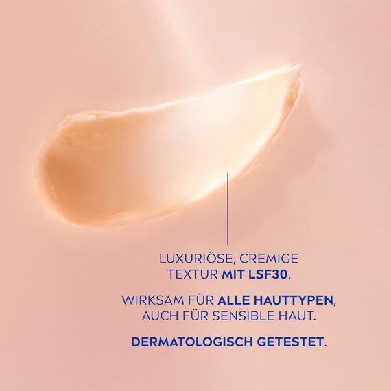 NIVEA Cellular Expert Lift Multi-Effekt Anti-Age Tagespflege, feuchtigkeitsspendende Tagescreme für eine jünger aussehende Haut, Feuchtigkeitscreme mit LSF 30 (50 ml) (Packung mit 2)