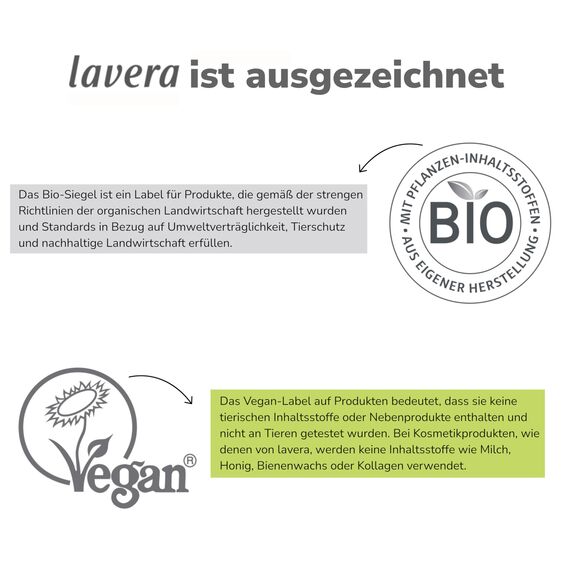 lavera Pflegeshampoo Family - ohne Silikone - Schwungvolles Volumen & gestärktes Haar - vegan - Naturkosmetik - 250 ml (Packung mit 2)