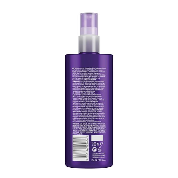 John Frieda Frizz Ease Traumlocken Tägliches Styling Spray - (200 ml) - verleiht natürlichen Locken Form, Elastizität und Sprungkraft (Packung mit 2)
