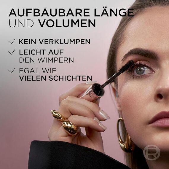 L'Oréal Paris Mascara Eyeliner: Paradise Big Deal Mascara für Volumen & Länge + Infaillible 27h Grip Liner für präzise Lidstriche