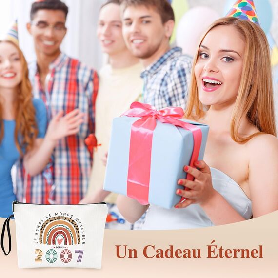 Geburtstag Mädchen, Sweet Geburtstag Mädchen Make-Up Tasche,Geschenke Für Jahre Praktische Geschenkidee (FR 2007)