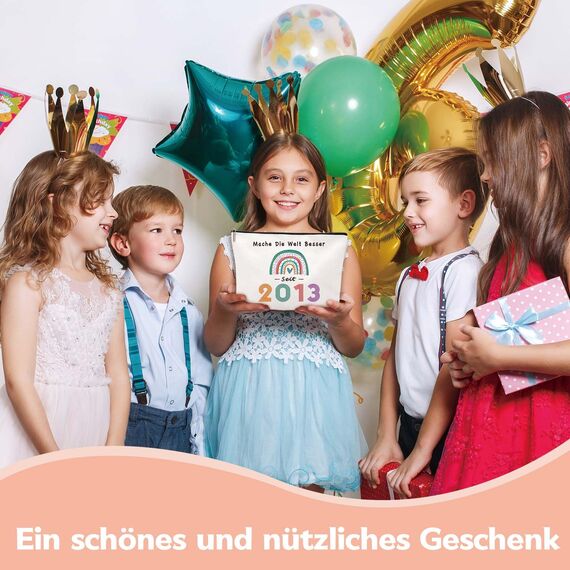 Mädchen Geschenke 12 Jahre - Geschenke Für Mädchen 12 Jahre Make-Up-Tasche oder Stiftetasche Beste Freundinnen, Töchter (2013