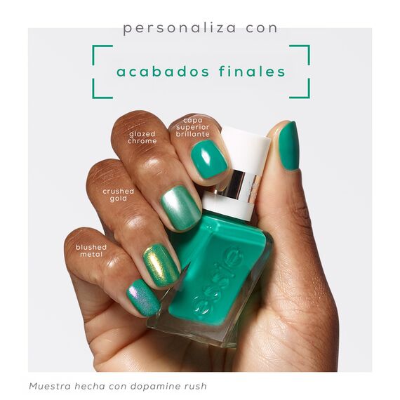 Essie Gel Couture Nagellack, Professionelle Nagellackfarbe mit Gel-Glanz-Finish & bis zu 15 Tage Halt, 560 Rev It Up, 13,5 ml