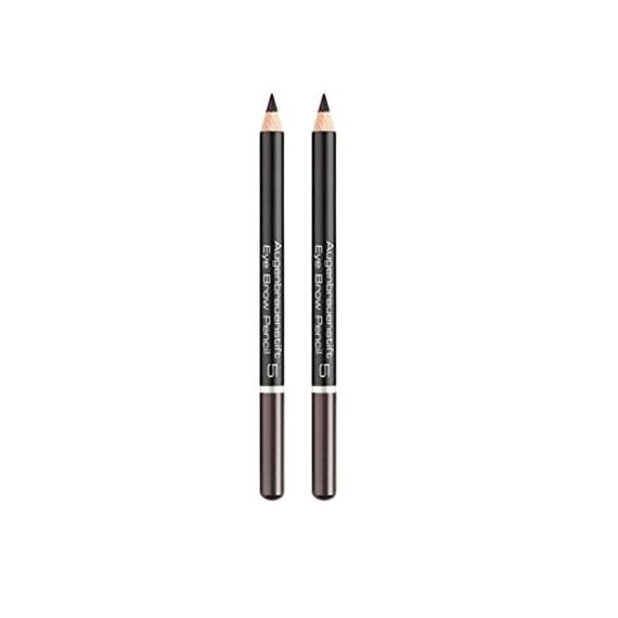 ARTDECO Eyebrow Pencil - Dezenter, exakter Augenbrauenstift langanhaltend - 1 x 1,1 g (Packung mit 2)
