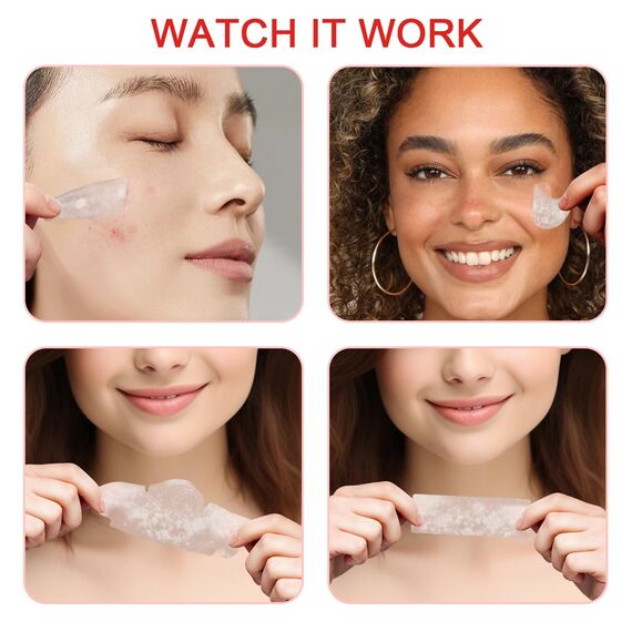 Große Pickel Patches,Pickel Pflaster,XL Hydrokolloid Pimple Patches,Anti Akne-Patch für Gesicht und Körper mit Teebaumöl, Salicylsäure Schnelle Heilung für Große Zit Breakouts an Kinn, Wangen, Rücken