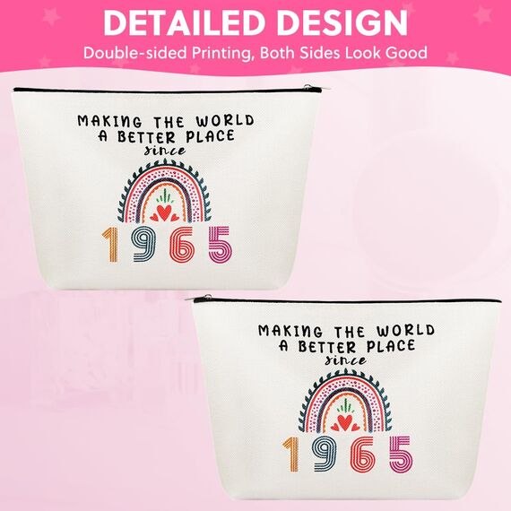 Aucuu Kosmetiktasche Damen, 13 Geburtstag Make-Up-Tasche, Schminktasche, Tragbare Makeup Bag, Mehrzweck Makeup Tasche, Geschenke für 13 Geburtstag Frauen, Tochter, Beste Freundinnen und Brautjungfern