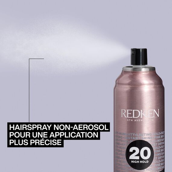 Redken | Aerosolfreies Haarspray gegen Frizz für alle Haartypen, Langanhaltend & schnelltrocknend, Anti-Feuchtigkeit, Anti-Frizz Haarspray, 1 x 250 ml (Packung mit 2)