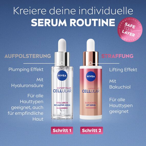 NIVEA Cellular Expert Filler Aufpolsterndes Hyaluron-Serum 30ml