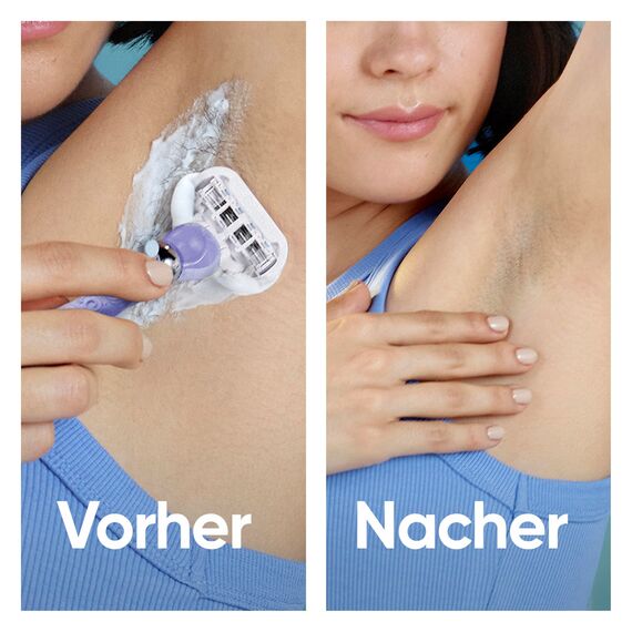 Gillette Venus Extra Smooth Swirl Damen Rasierklingen, 8 Ersatzklingen