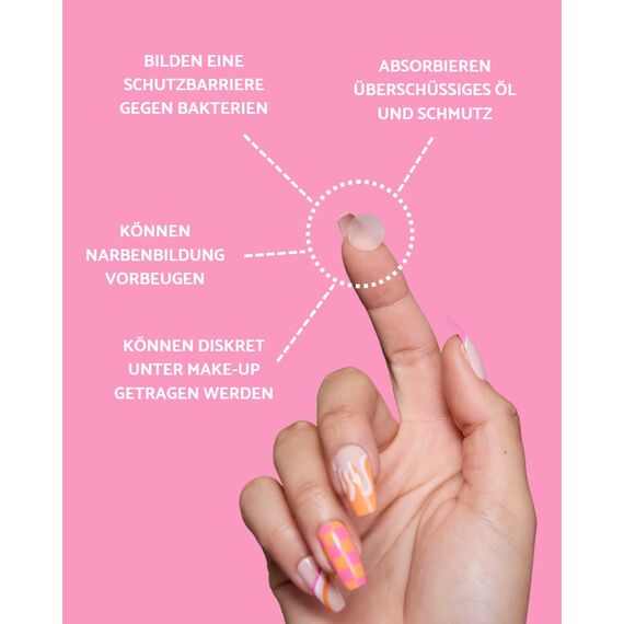 Schaebens Reine Haut Anti-Pickel Patches die Soforthilfe gegen Pickel mit Salicylsäure für unreine Haut (Packung mit 5)