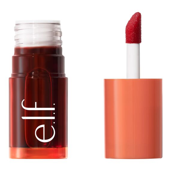 e.l.f. Sheer For It Blush Tint, vielseitiger Lippen- und Wangen-Tint, für einen natürlichen, langanhaltenden Farbkick, vegan und tierversuchsfrei, Orange Crush