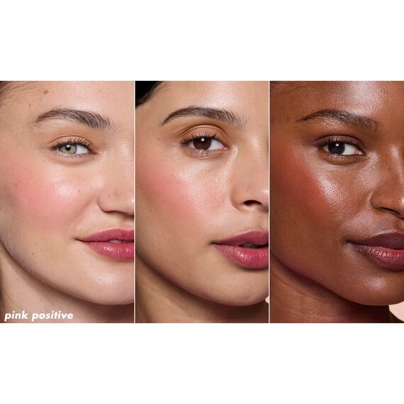 e.l.f. Sheer For It Blush Tint, vielseitiger Lippen- und Wangen-Tint, für einen natürlichen, langanhaltenden Farbkick, vegan und tierversuchsfrei, Pink Positive