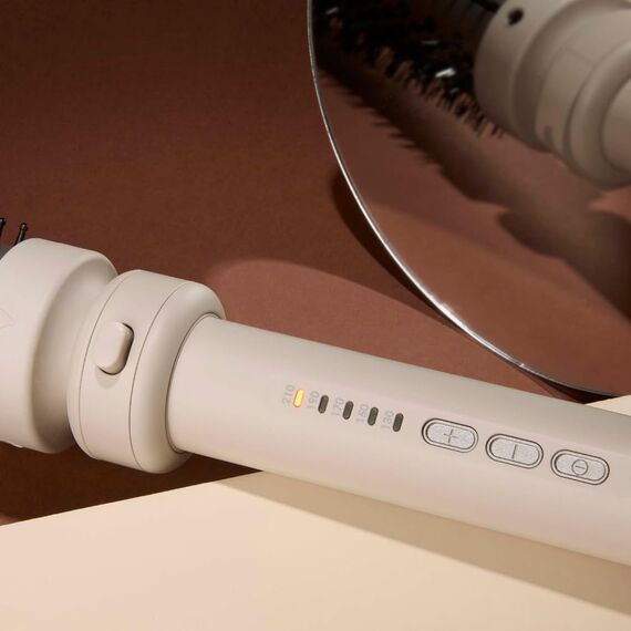 Remington Lockenstab 5in1 [Welleneisen, Rundbürste 38mm, 3 Lockenaufsätze 13-33mm] Trendology (LED display 130°C - 210°C, Beach Waves, Spirallocken & Natürliche Locken für alle Haartypen) CI41MS5