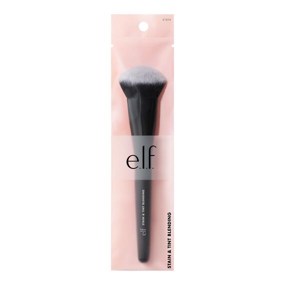 e.l.f. Stain & Tint Blending Brush, Liquid Blush Brush für müheloses Verblenden und ein makelloses Finish, mit synthetischen Borsten, vegan und tierversuchsfrei