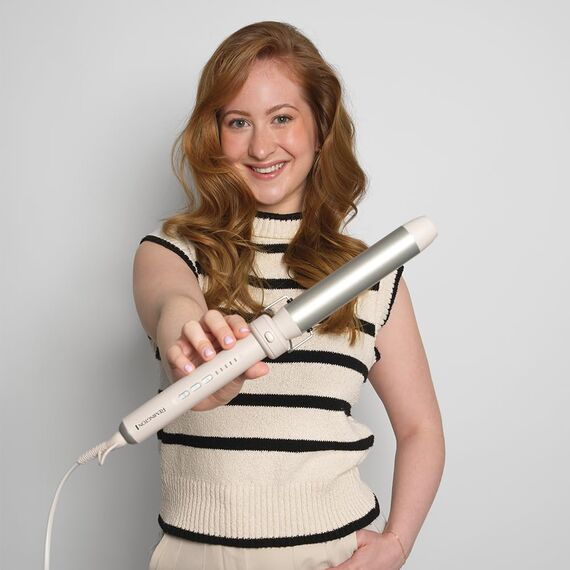 Remington Lockenstab 5in1 [Welleneisen, Rundbürste 38mm, 3 Lockenaufsätze 13-33mm] Trendology (LED display 130°C - 210°C, Beach Waves, Spirallocken & Natürliche Locken für alle Haartypen) CI41MS5