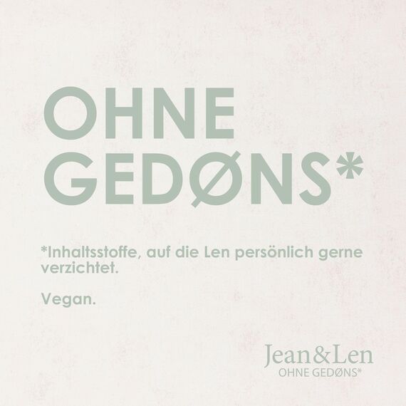 Jean & Len 2in1 Duschgel & Shampoo für Sensibelchen, besonders sanfte Reinigung für Kinderhaut & -haar, kein Brennen in den Augen, pH-hautideal, Duschgel Kinder, ohne Parabene, vegan, 200 ml