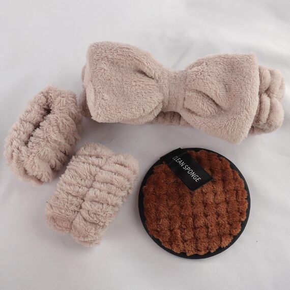 40 Stück Pinselset Makeup Professionelles Make up Pinsel set für Frauen | Foundation-Mischungen | Premium Beauty-Werkzeuge, Schwamm für Foundation, Make-up-Applikatoren (40 Stück - Kaffee)