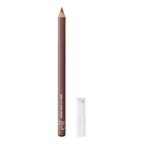 e.l.f. Cream Glide Lip Liner, hochpigmentierter Stift zum Formen und Definieren der Lippen, halbmattes Finish, vegan und tierversuchsfrei, Espresso Martini