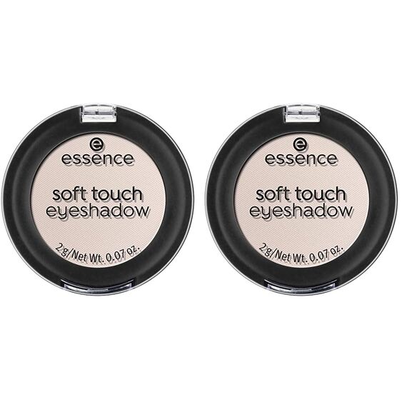essence cosmetics soft touch eyeshadow, Lidschatten, Nr. 01 The One, nude, sofortiges Ergebnis, langanhaltend, mit Vitaminen, farbintensiv, vegan, Mikroplastik Partikel frei, Nanopartikel frei (2g)