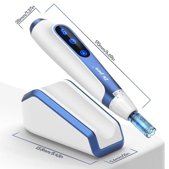 Dr. pen Ultima A11 Microneedling Pen – Effektiv gegen Falten | Intelligente Sensorbasis, bequemes Drahtlos-Design, ideal für Kosmetiksalons & zu Hause | Perfektes Thanksgiving- & Weihnachtsgeschenk