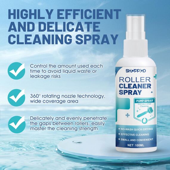 Microneedling Roller Cleaner, Micro Needle Roller Reinigungsspray, Effektive Reinigung von Microneedling, Bart Roller, Microneedling Pen, Spray zur Zuverlässigen Reinigung, 100ml