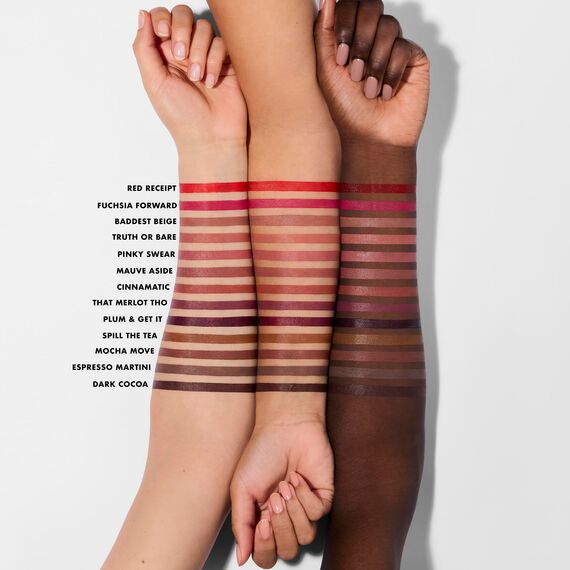 e.l.f. Cream Glide Lip Liner, hochpigmentierter Stift zum Formen und Definieren der Lippen, halbmattes Finish, vegan und tierversuchsfrei, Espresso Martini