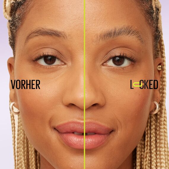 Maybelline New York Augenbrauengel, Für definierte Augenbrauen, Starker Halt ohne abzublättern oder zu kleben, Integriertes Styling-Bürstchen, Super Lock Brow Glue, Medium Brown, 8 g