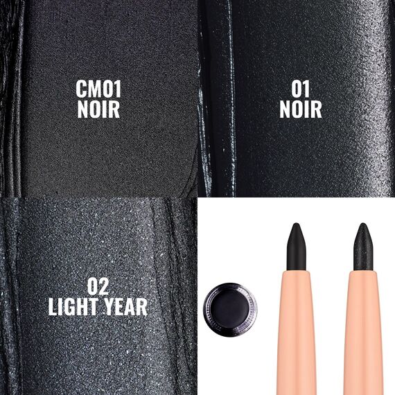 Oulac Matte Lidschatten & Eyeliner Set Wasserfest | Eyeliner und Lidschatten Primer Feine Textur Hält 16 Stunden + | Schnell Trocknend Wischfeste Matte Oberfläche | Vegan