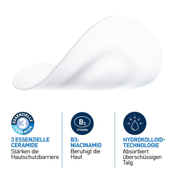 CeraVe Anti-Unreinheiten Patches Transparente Anti-Pickel-Pflaster für unreine und zu Akne neigende Haut