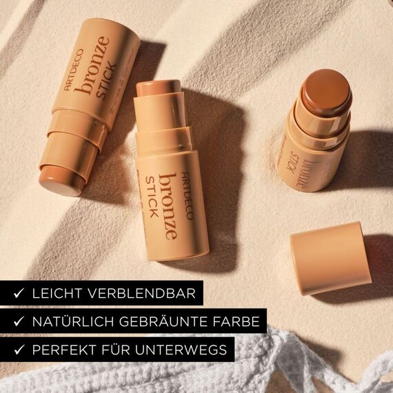 ARTDECO Bronze Stick – Creme-Bronzer in Stiftform für einen gebräunten Teint – Praktisches Handtaschenformat – 1 x 4,5 g
