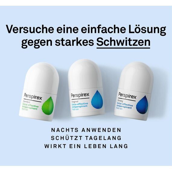 Perspirex ® | Comfort | Antitranspirant Deo Roller | 20ml