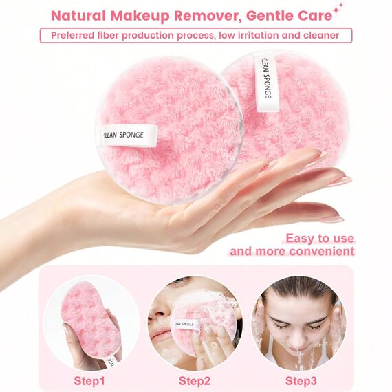 40 Stück Pinselset Makeup Professionelles Make up Pinsel set für Frauen | Foundation-Mischungen | Premium Beauty-Werkzeuge, Schwamm für Foundation, Make-up-Applikatoren (40 Stück - Rosa1)