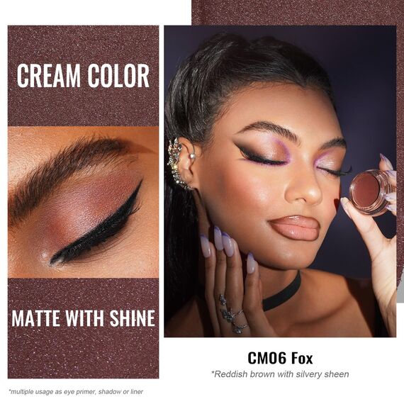 Oulac Matte Lidschatten Set Wasserfest | Eyeliner und Lidschatten Primer Feine Textur Hält 16 Stunden + | Schnell Trocknend Wischfeste Matte Oberfläche | Vegan