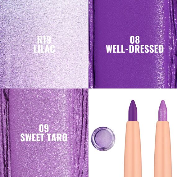 Oulac Matte Lidschatten & Eyeliner Set Wasserfest | Eyeliner und Lidschatten Primer Feine Textur Hält 16 Stunden + | Schnell Trocknend Wischfeste Matte Oberfläche | Vegan