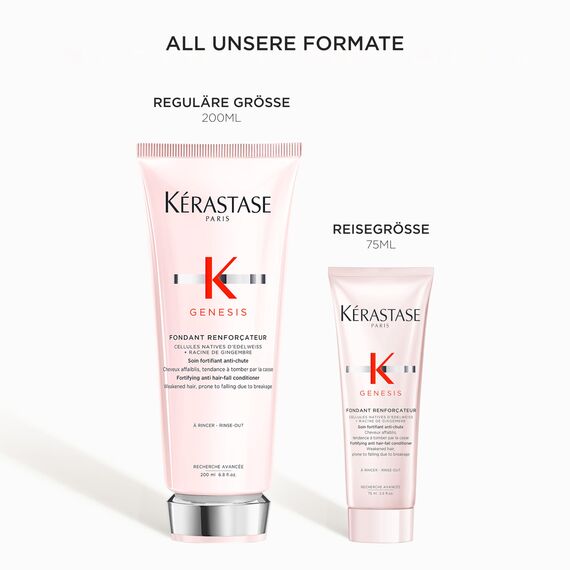 Kérastase Genesis Fondant Reinforcateur Conditioner, Haarspülung für geschwächtes und brüchiges Haar, Kräftigend und gegen Haarverlust, 75ml