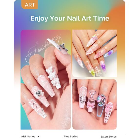 MelodySusie Tragbar UV Lampe mit Ständer für Gelnägel, Mini Wiederaufladbar UV LED Lampe mit LCD-Display, Tragbare Kleine UV Nagellampe mit 2 Timern, Nageltrockner für Alle UV Gel Nagellacke (Weiß)