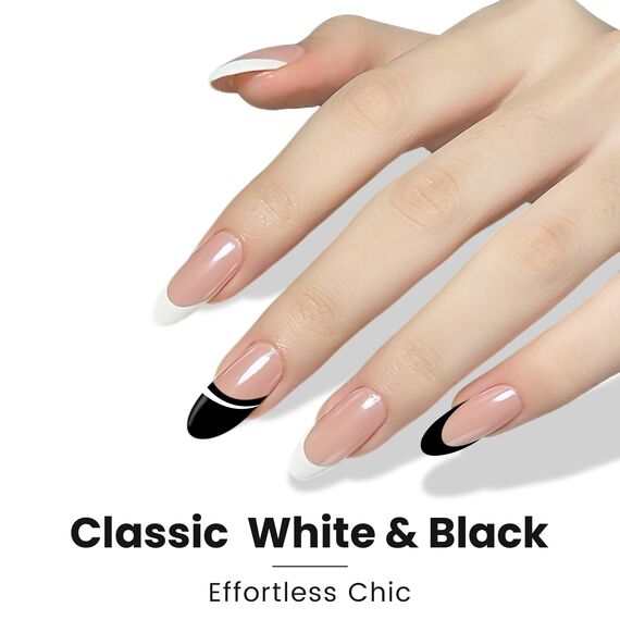 Nagellack-Set, Gel-Liner, Nagelkunst-Set für Nageldesign, Kunstfarbe für Nägel, 6 Farben, Rosa, Grün, Blau, Orange, Regenbogen, Nagellack (Gold Silber, milliliter, 16.0)