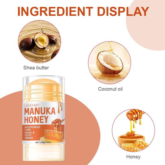 ACWOO Hydrating and Anti-Cracking Foot Cream, Urea Fußcreme 60%, Fusscreme Sehr Trockene Füsse, Heel Balm lindert Juckreiz für Trockene, Rissige Füße, Fersen, Ellbogen, 40g