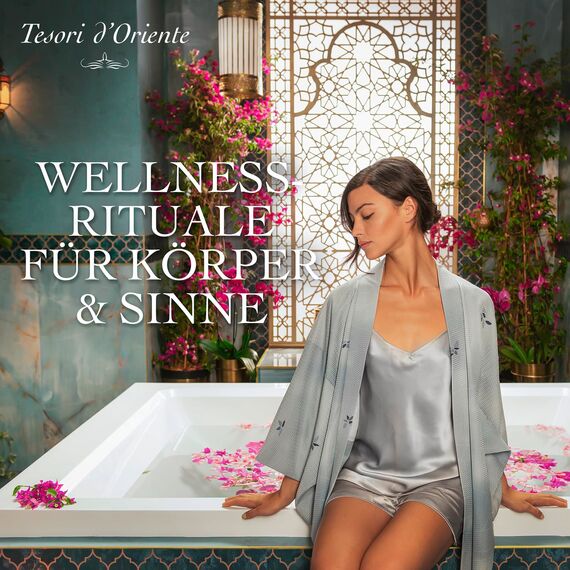 Tesori d'Oriente | Körperpeeling 'Hammam' | aromatisches Körper Peeling | Wellness-Rituale für Körper & Sinne | 300 ml (Packung mit 2)