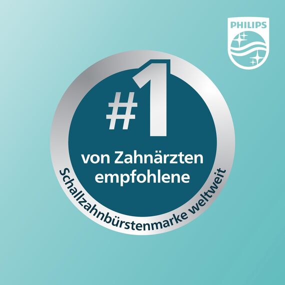 Philips Sonicare For Kids, elektrische Schallzahnbürste mit App, für Kinder ab 3 Jahren, mit SmarTimer und QuadPacer für eine gründliche Reinigung, Lila, Modell HX6322/12