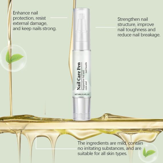 Nail Care Pen - Original, feuchtigkeitsspendender Nagelstift mit Teebaumöl, Vitamin E und Aloe Vera(3 PCS)