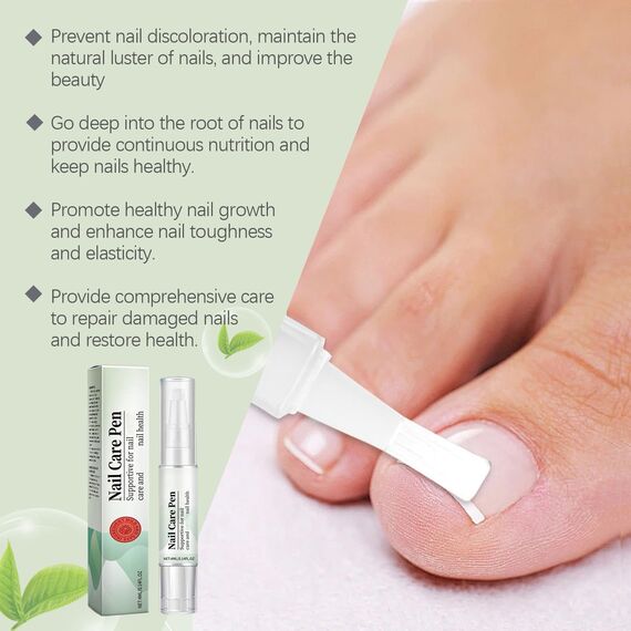 Nail Care Pen - Original, feuchtigkeitsspendender Nagelstift mit Teebaumöl, Vitamin E und Aloe Vera(1 PCS)